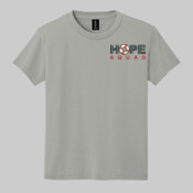 . - 8000B.ojhs - Youth DryBlend ® 50 Cotton/50 Poly T Shirt - Embroidered 2