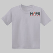 . - 8000B.ojhs - Youth DryBlend ® 50 Cotton/50 Poly T Shirt - Embroidered 2
