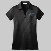 L548 - Ladies Tech Embossed Polo