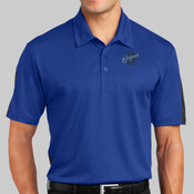 ST695.ojhs - Active Textured Colorblock Polo