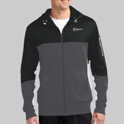 ST245.ojhs - Tech Fleece Colorblock Full Zip Hooded Jacket